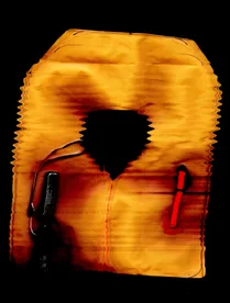 Thermal scan of the inflated tote